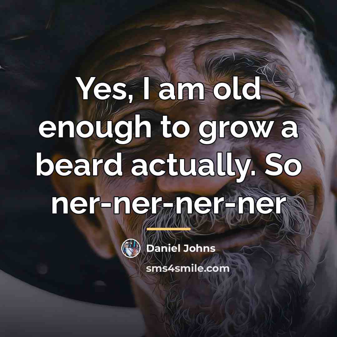“Yes, I am old enough to grow a beard actually.…” quote by Daniel Johns