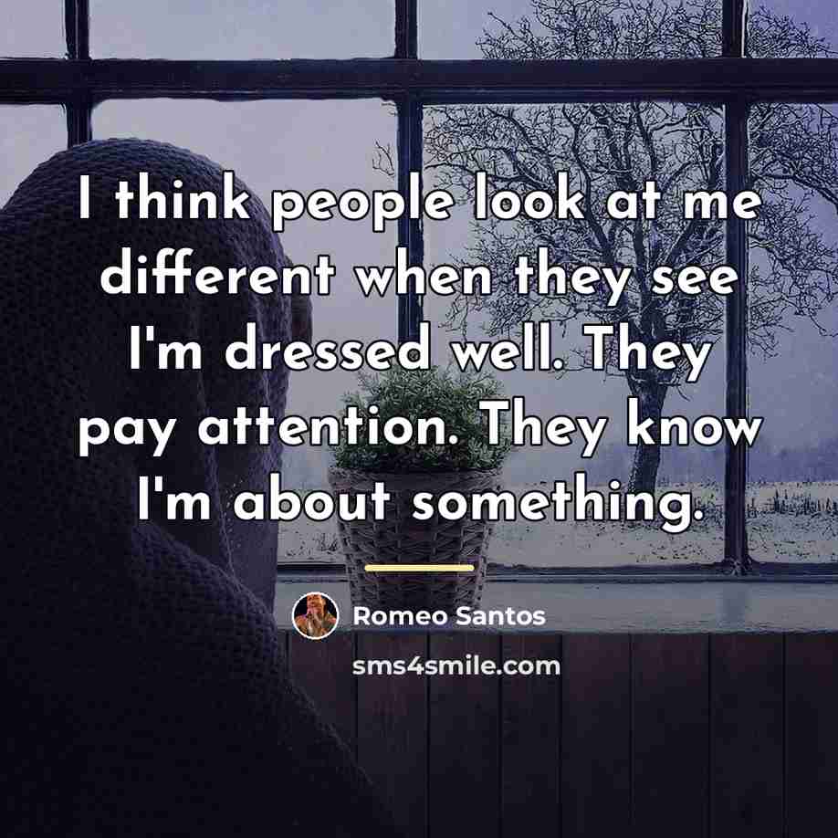 “I think people look at me different when they see…” quote by Romeo Santos