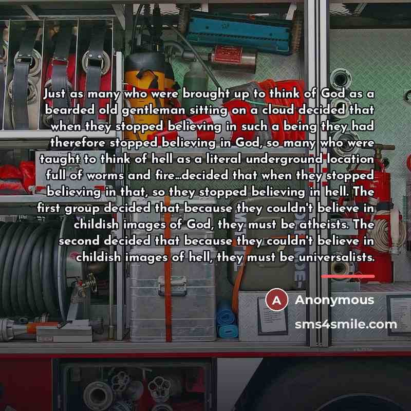 “Just as many who were brought up to think of…” quote by Anonymous
