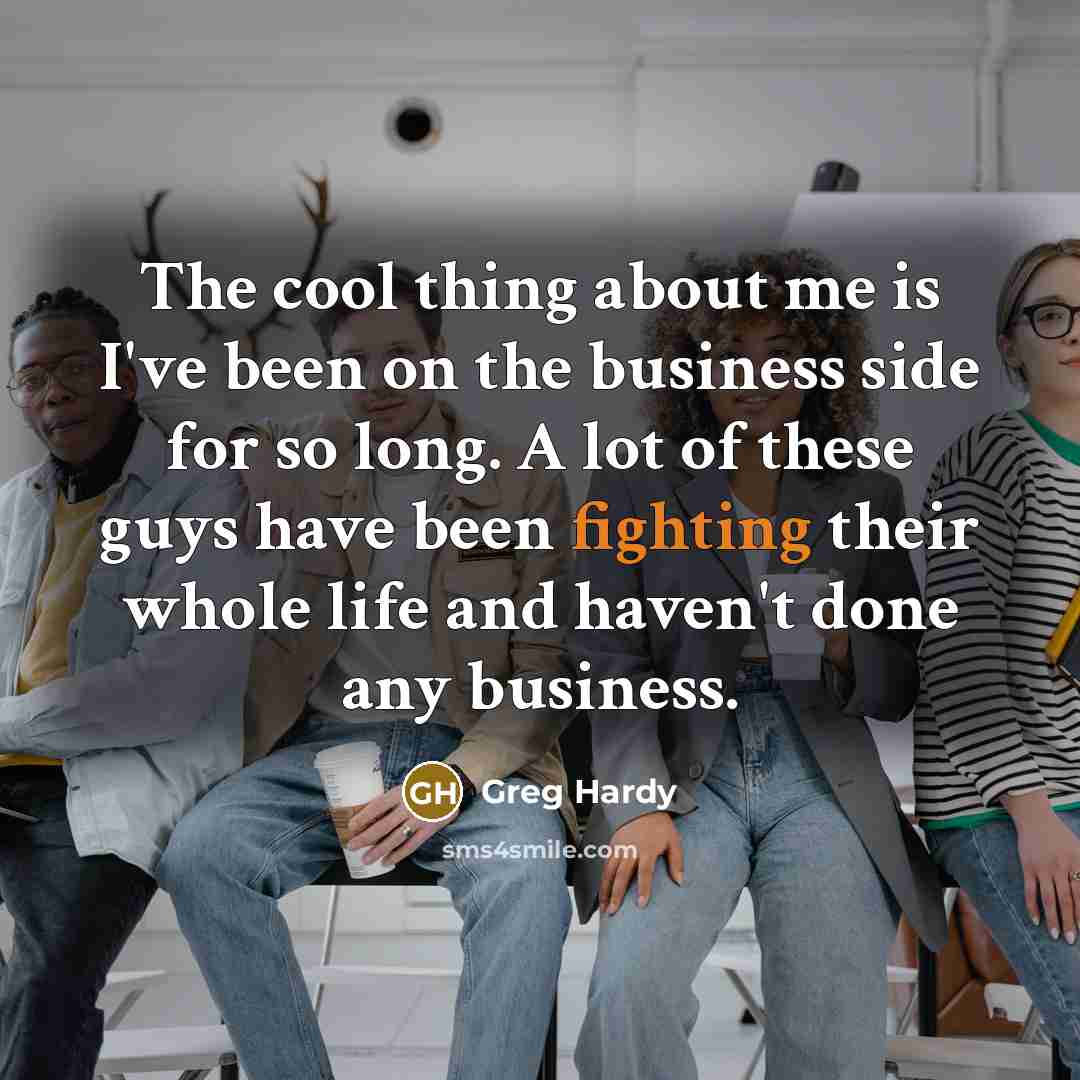 “The cool thing about me is I've been on the…” quote by Greg Hardy