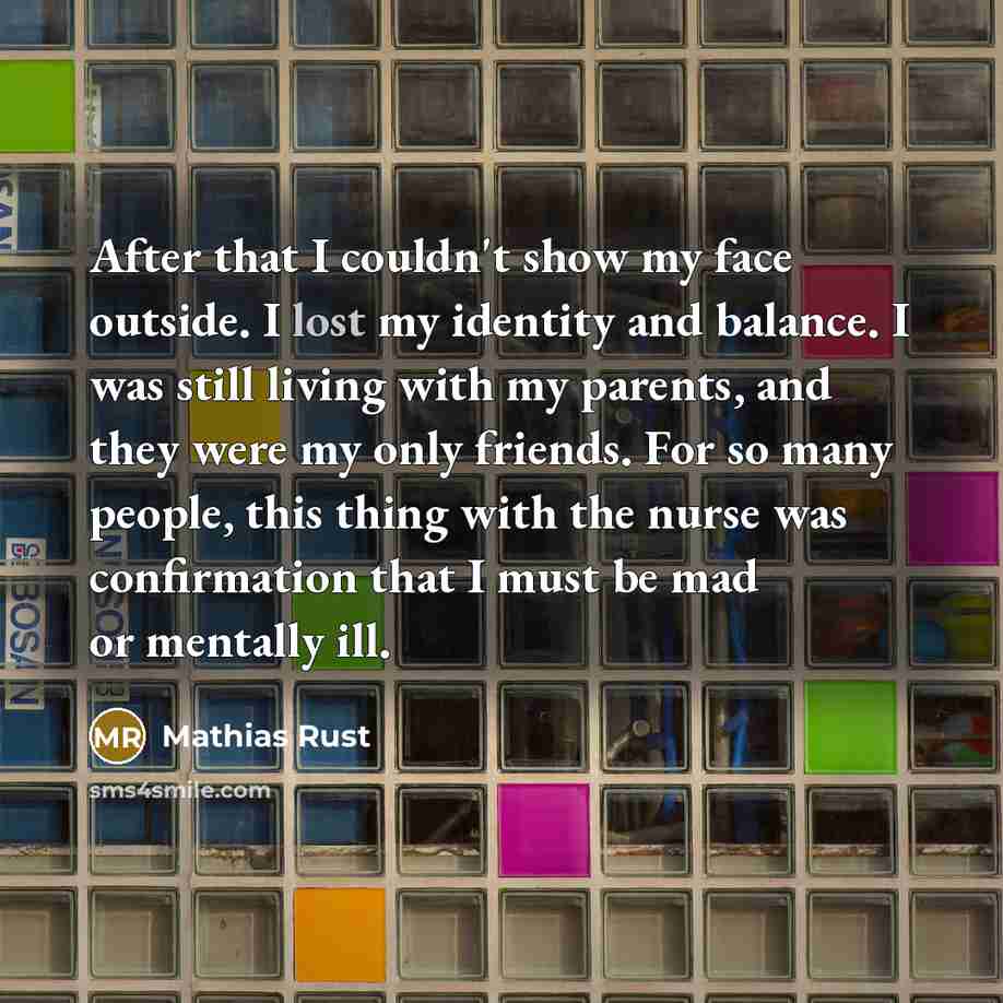 “After that I couldn't show my face outside. I lost…” quote by Mathias Rust