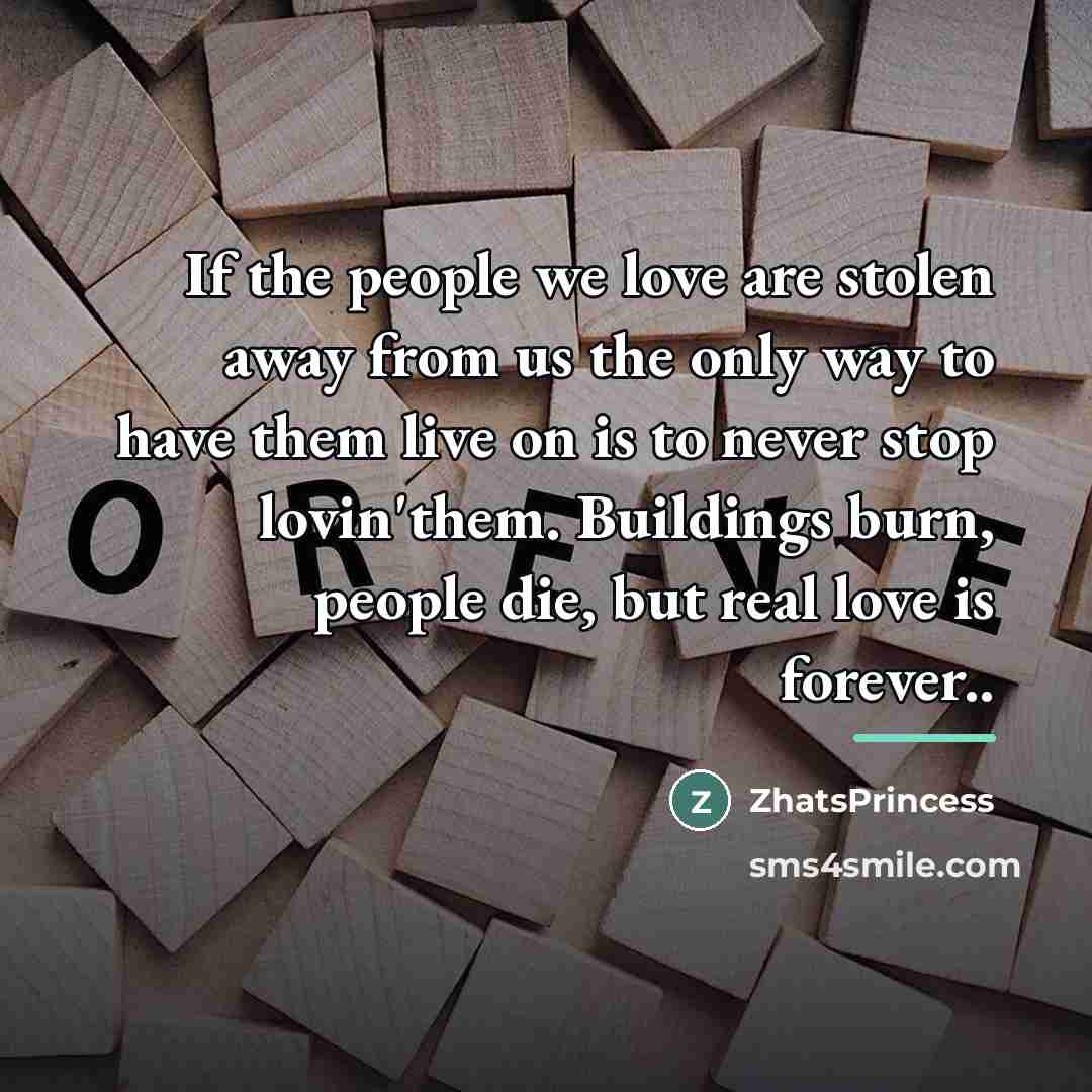 “If the people we love are stolen away from us…” quote by ZhatsPrincess