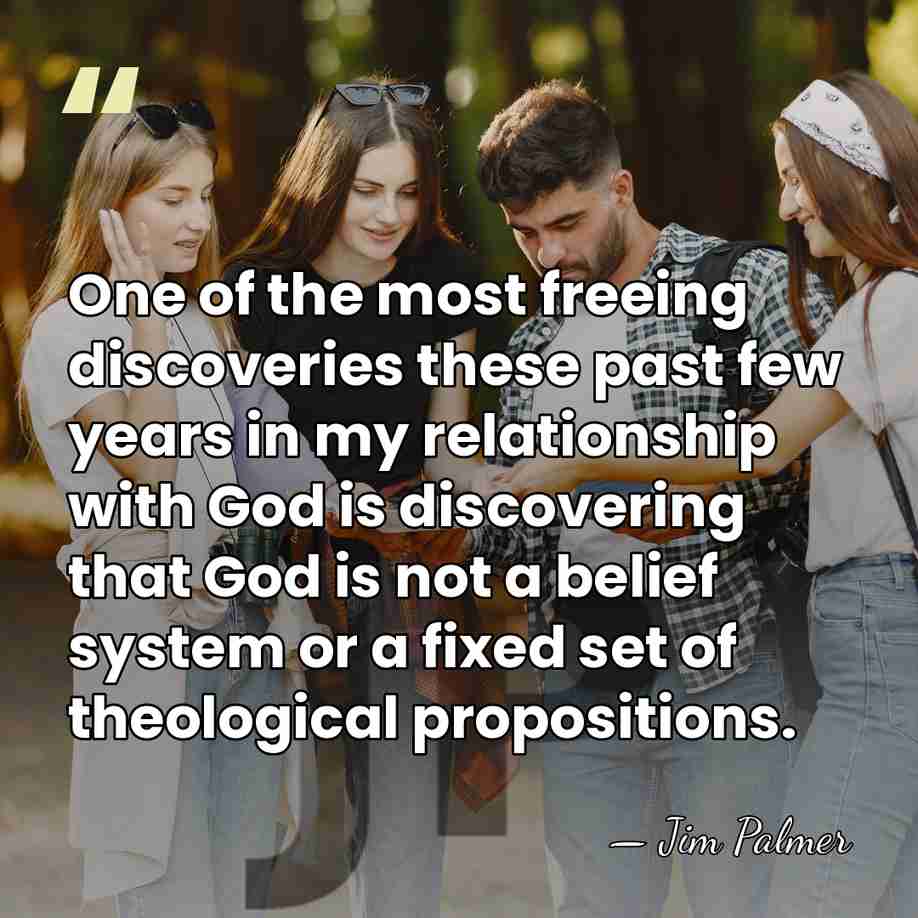 One of the most freeing discoveries these past few years in my&hellip; - Jim Palmer