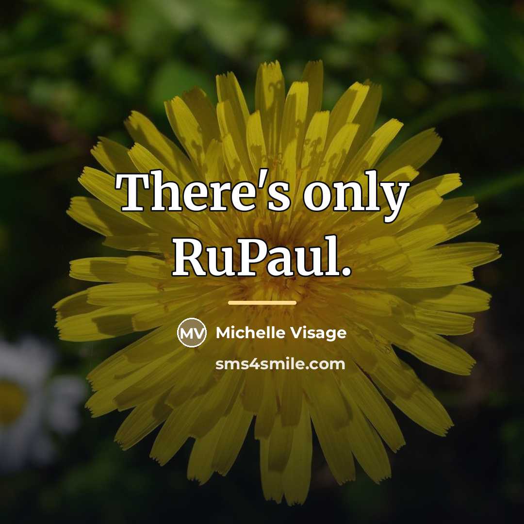 “There's only RuPaul.…” quote by Michelle Visage