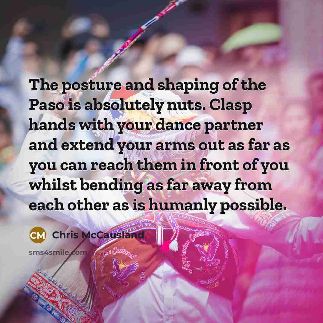 “The posture and shaping of the Paso is absolutely nuts.…” quote by Chris McCausland