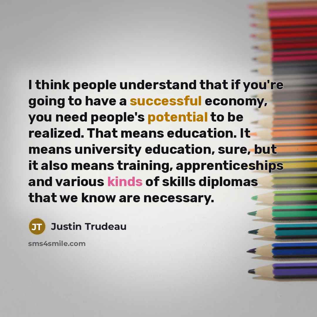 “I think people understand that if you're going to have…” quote by Justin Trudeau