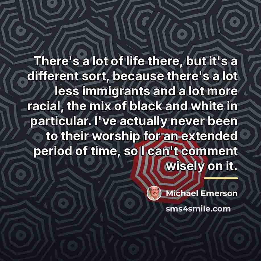 “There's a lot of life there, but it's a different…” quote by Michael Emerson
