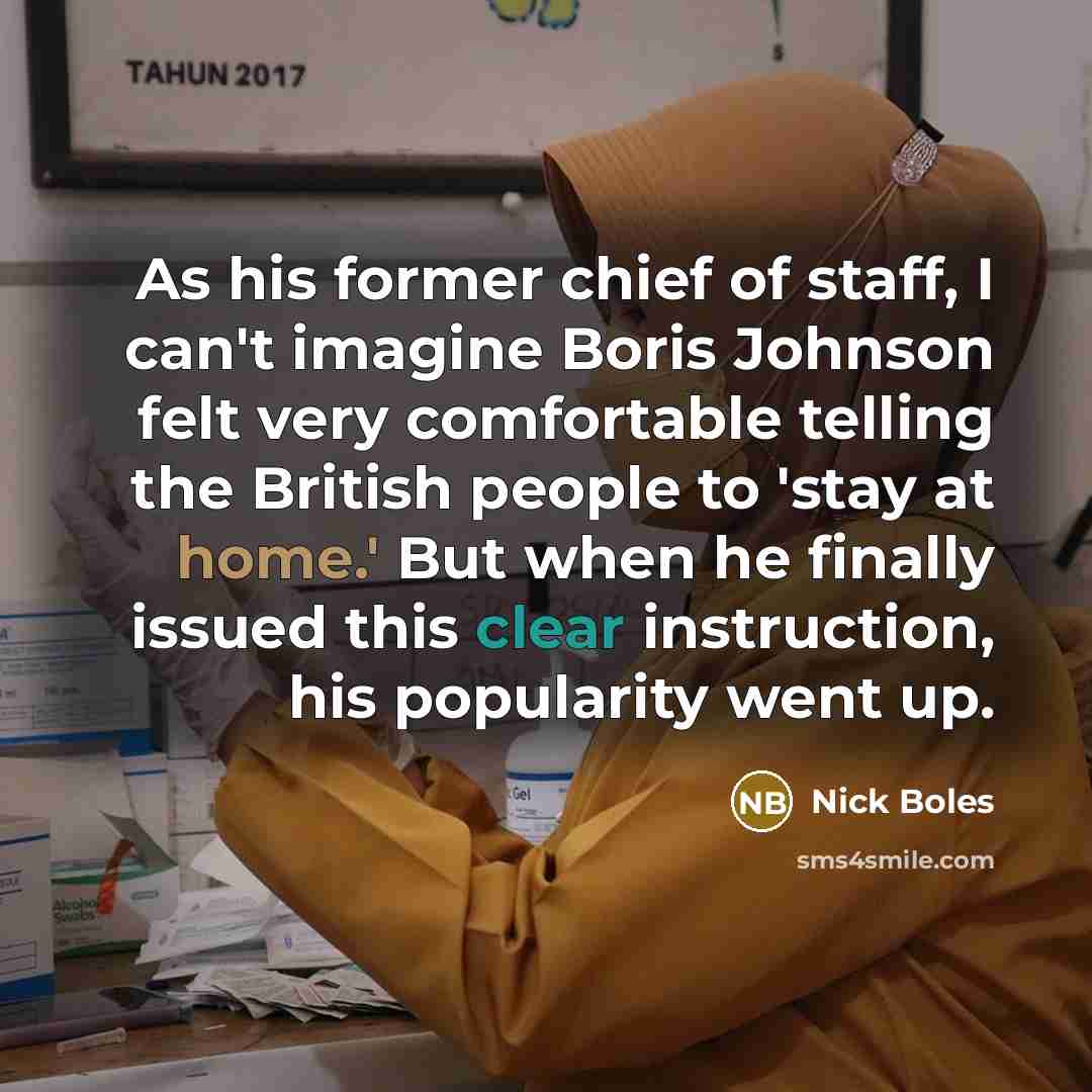 “As his former chief of staff, I can't imagine Boris…” quote by Nick Boles