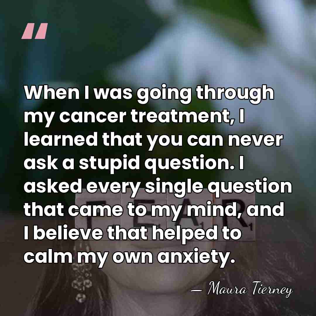 When I was going through my cancer treatment, I learned that you&hellip; - Maura Tierney