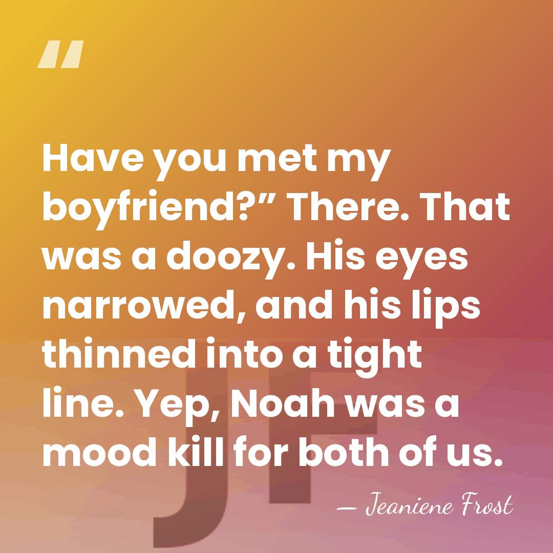 Have you met my boyfriend?” There. That was a doozy. His eyes&hellip; - Jeaniene Frost
