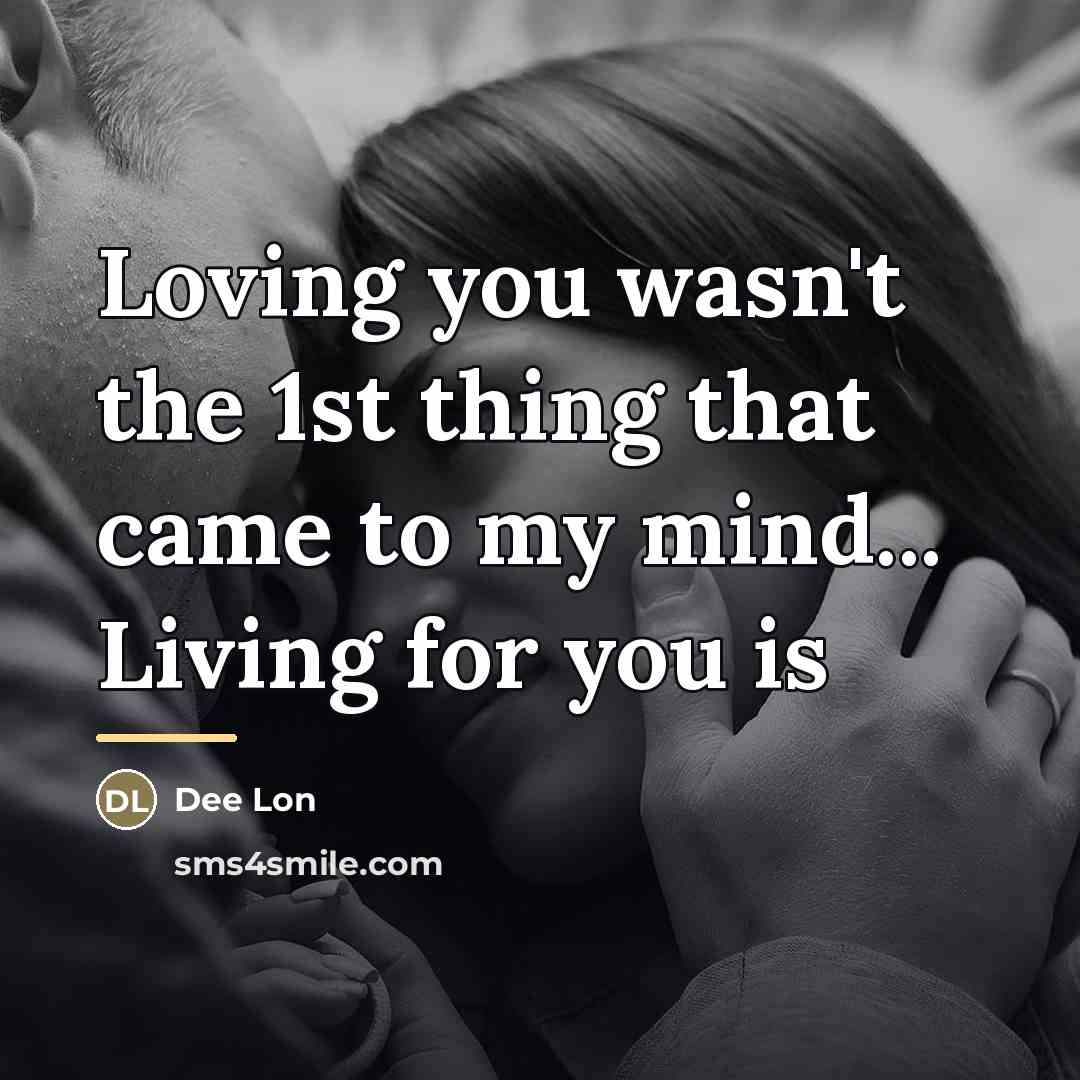 “Loving you wasn't the 1st thing that came to my…” quote by Anonymous