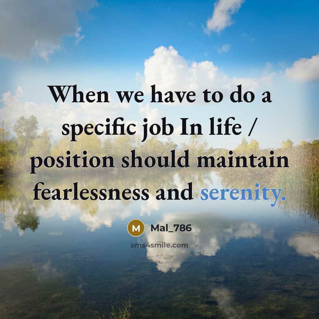 “When we have to do a specific job In life…” quote by Mal_786