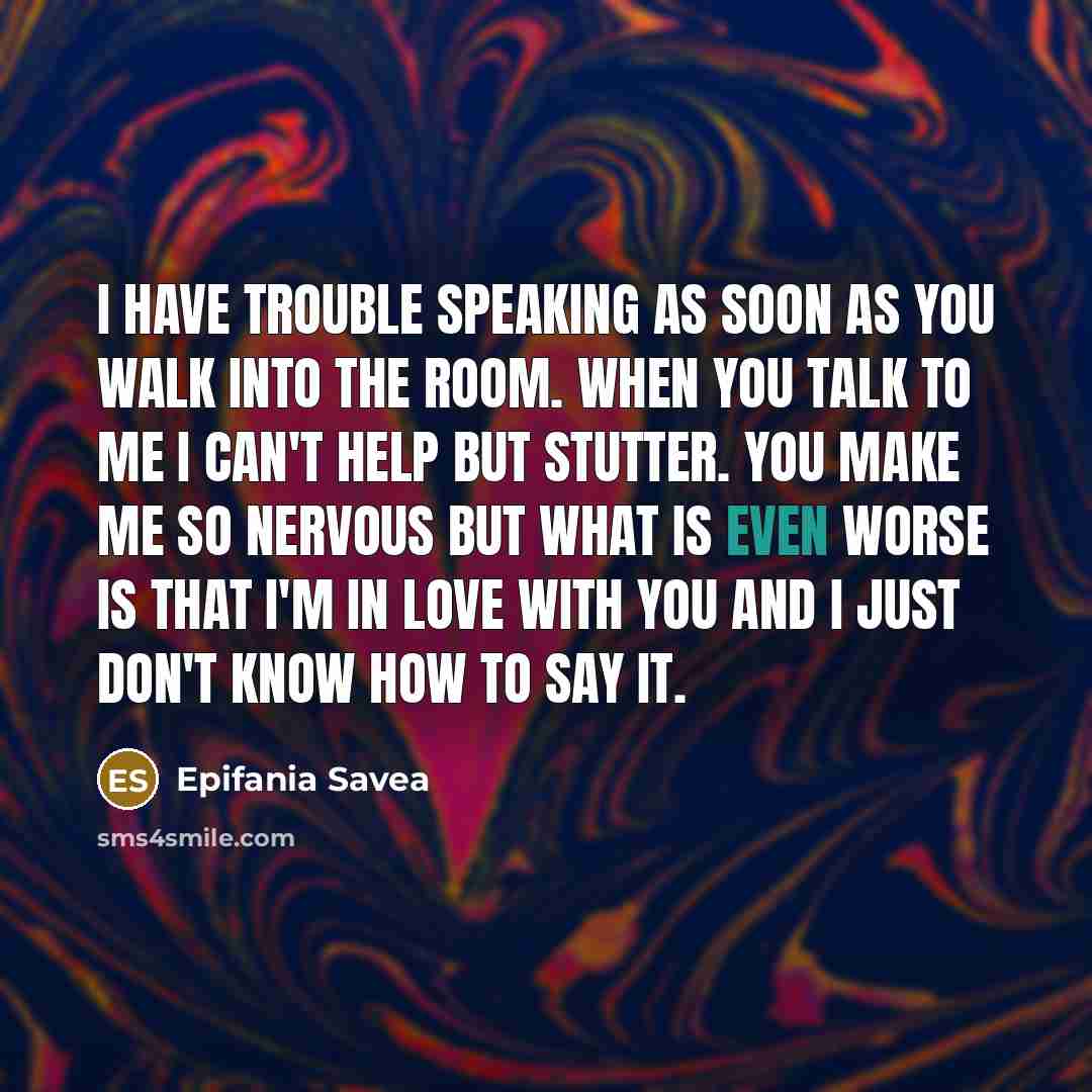 “I have trouble speaking as soon as you walk into…” quote by Epifania Savea