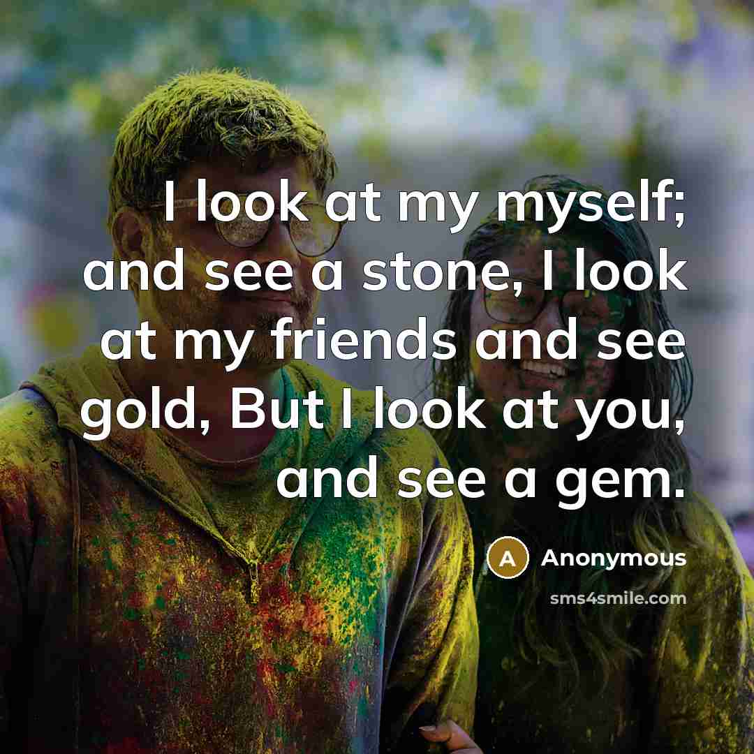 “I look at my myself; and see a stone, I…” quote by Anonymous