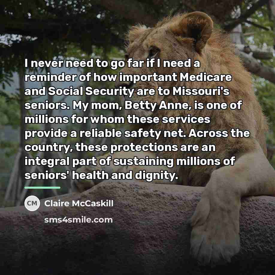 “I never need to go far if I need a…” quote by Claire McCaskill