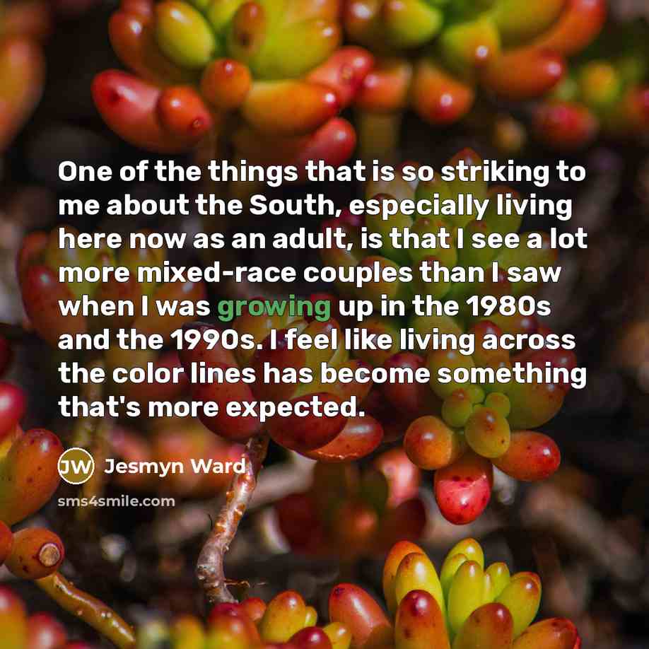“One of the things that is so striking to me…” quote by Jesmyn Ward