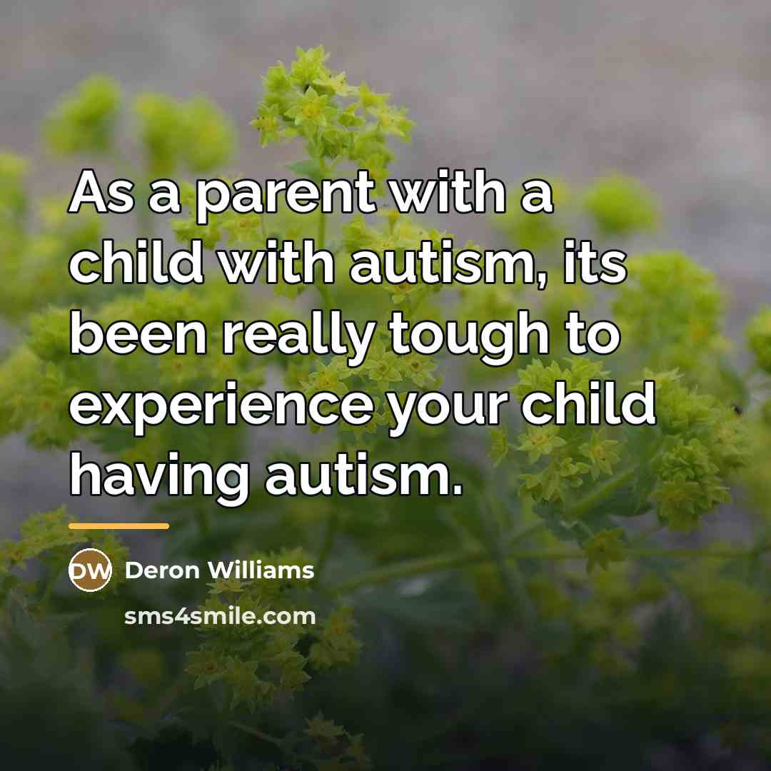 “As a parent with a child with autism, its been…” quote by Deron Williams