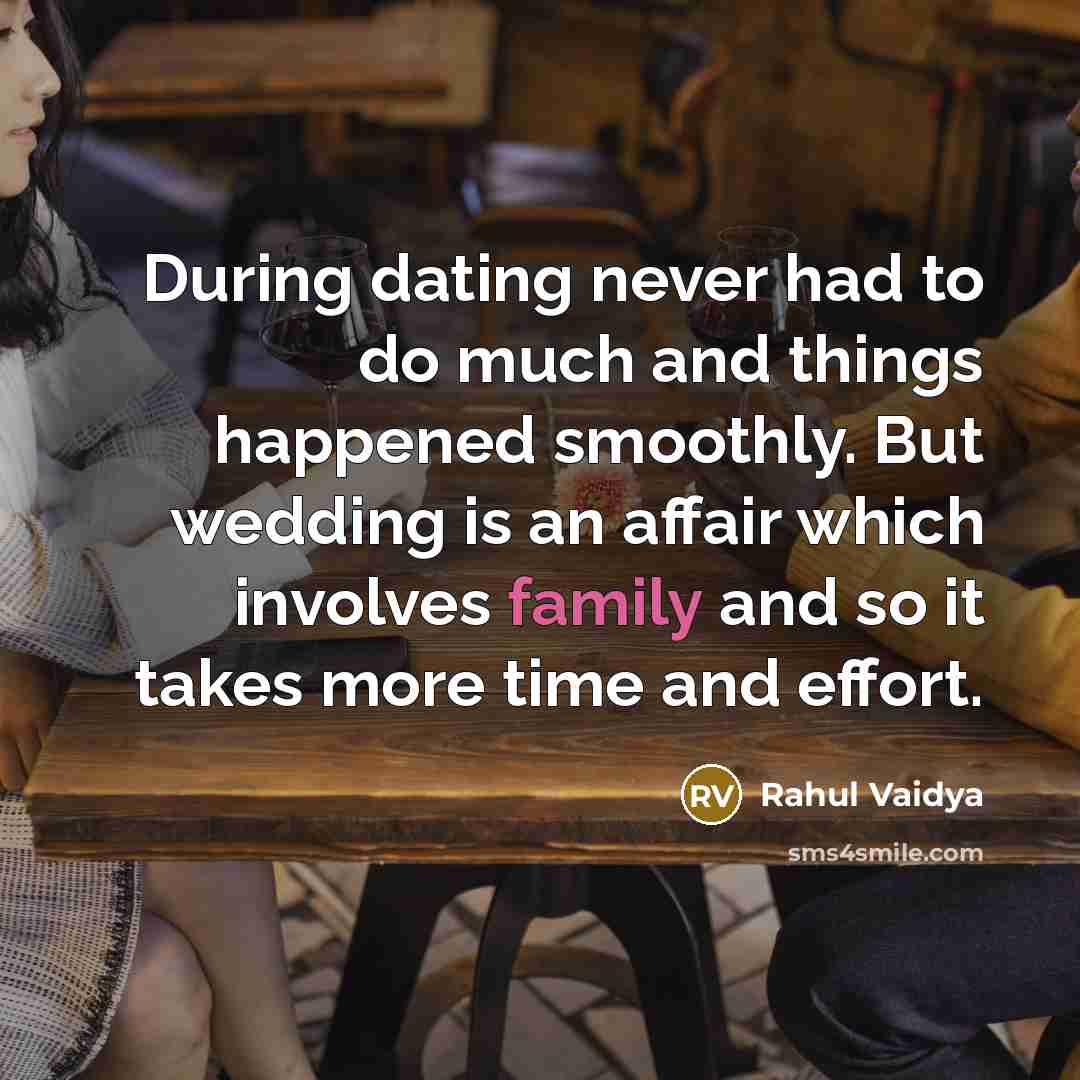 “During dating never had to do much and things happened…” quote by Rahul Vaidya