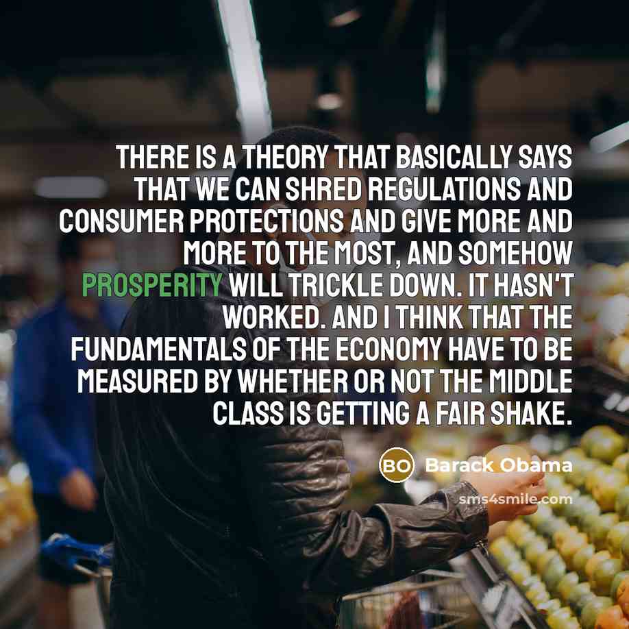 “There is a theory that basically says that we can…” quote by Barack Obama