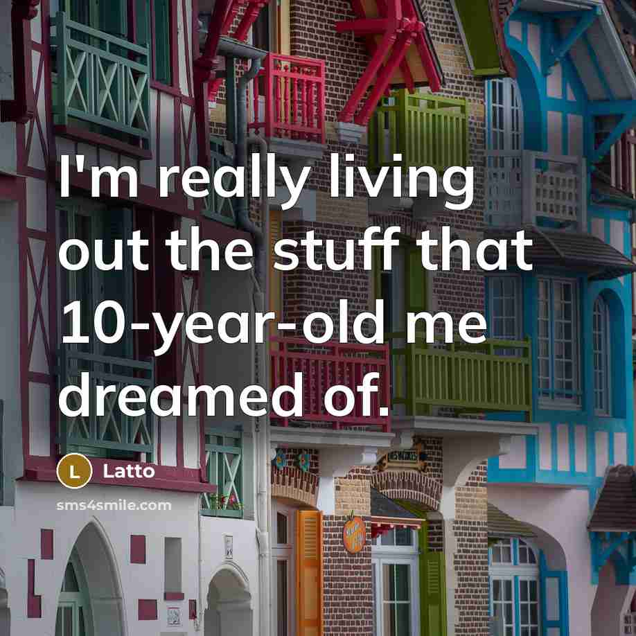 “I'm really living out the stuff that 10-year-old me dreamed…” quote by Latto