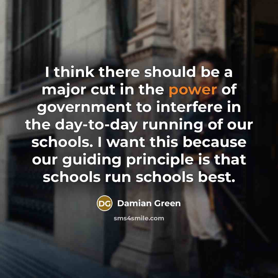 “I think there should be a major cut in the…” quote by Damian Green