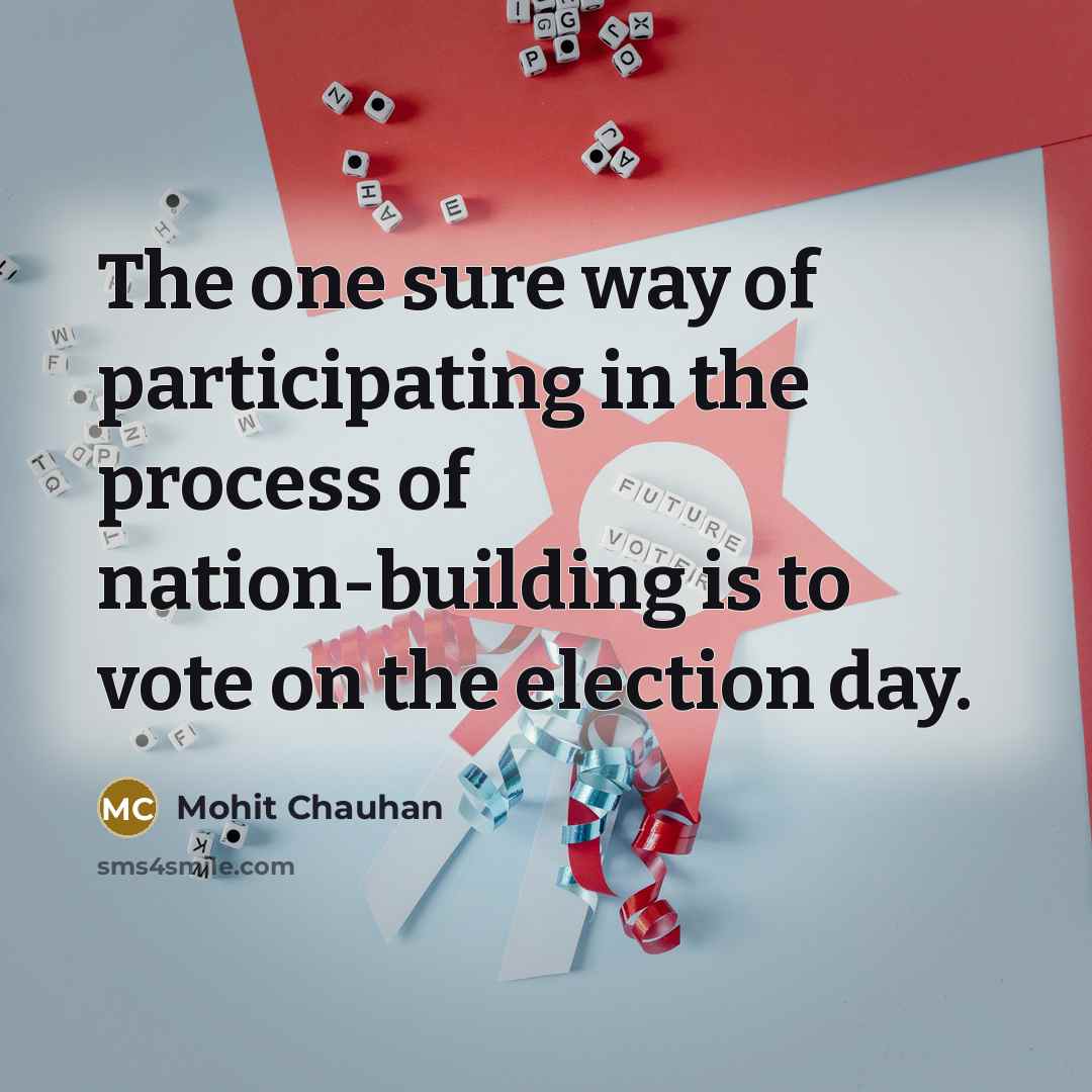 “The one sure way of participating in the process of…” quote by Mohit Chauhan
