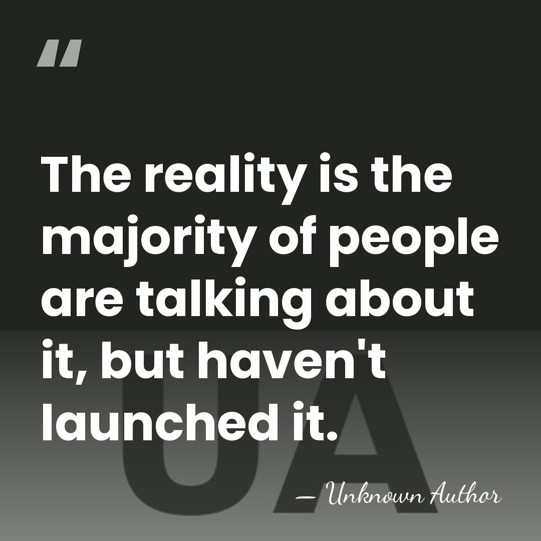 The reality is the majority of people are talking about it, but&hellip; - Suranga Chandratillake