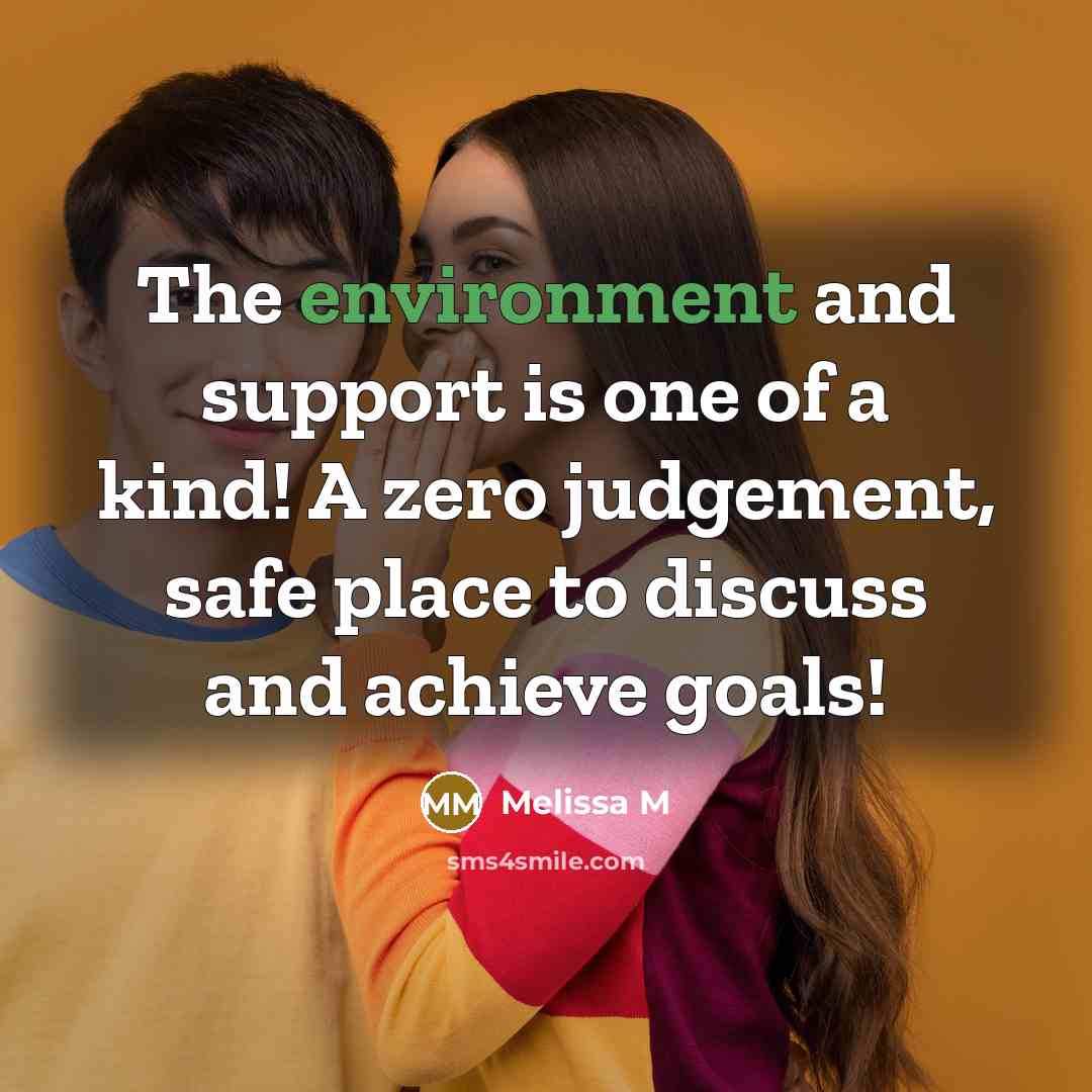 “The environment and support is one of a kind! A…” quote by Melissa M