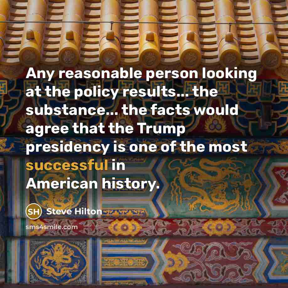 “Any reasonable person looking at the policy results... the substance...…” quote by Steve Hilton