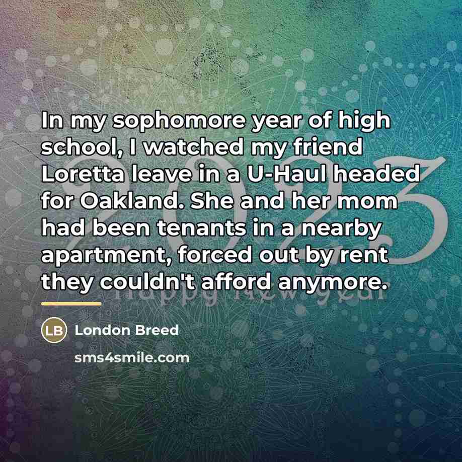 “In my sophomore year of high school, I watched my…” quote by London Breed
