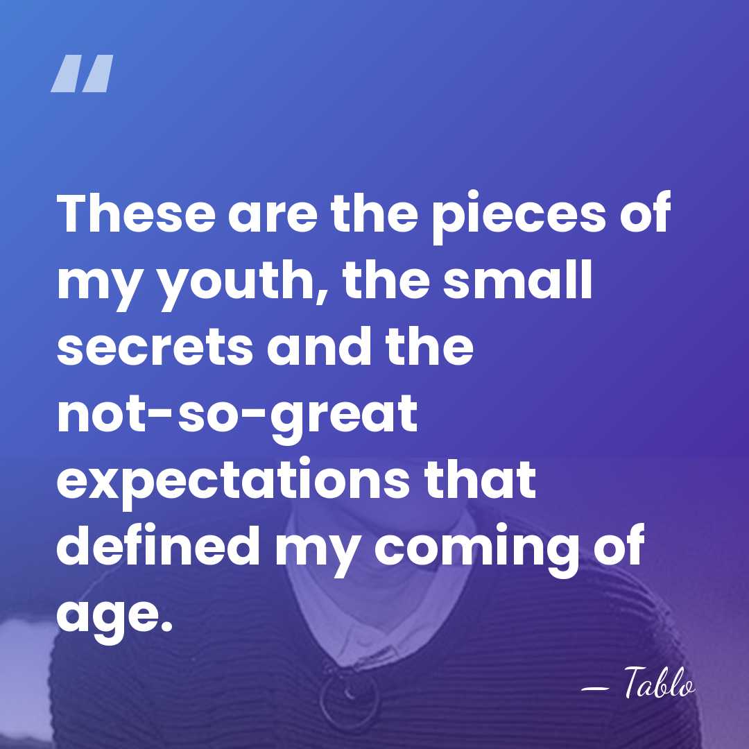 These are the pieces of my youth, the small secrets and the&hellip; - Tablo