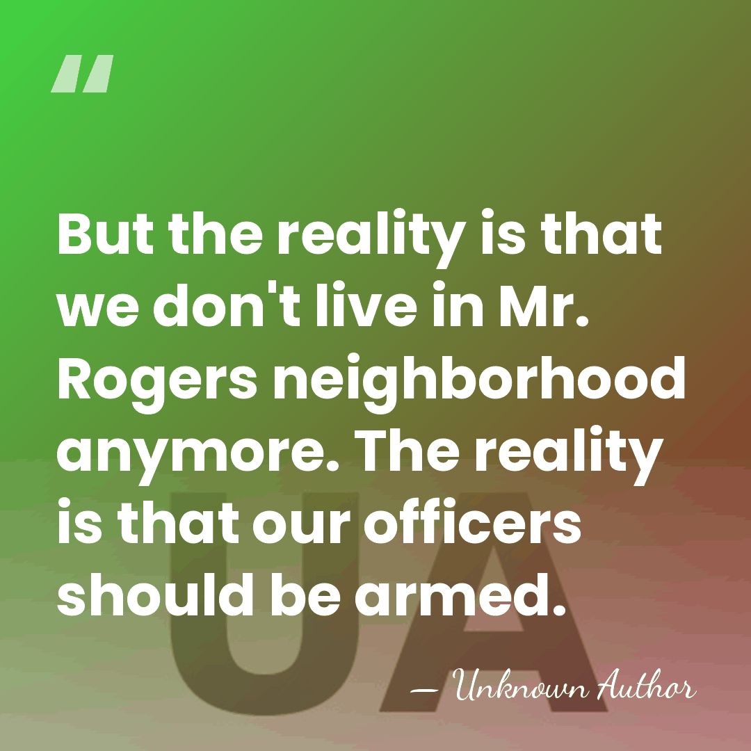 But the reality is that we don't live in Mr. Rogers neighborhood&hellip; - Ronnie Moran