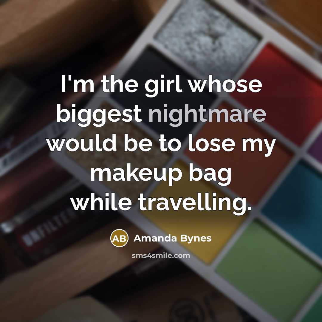 “I'm the girl whose biggest nightmare would be to lose…” quote by Amanda Bynes