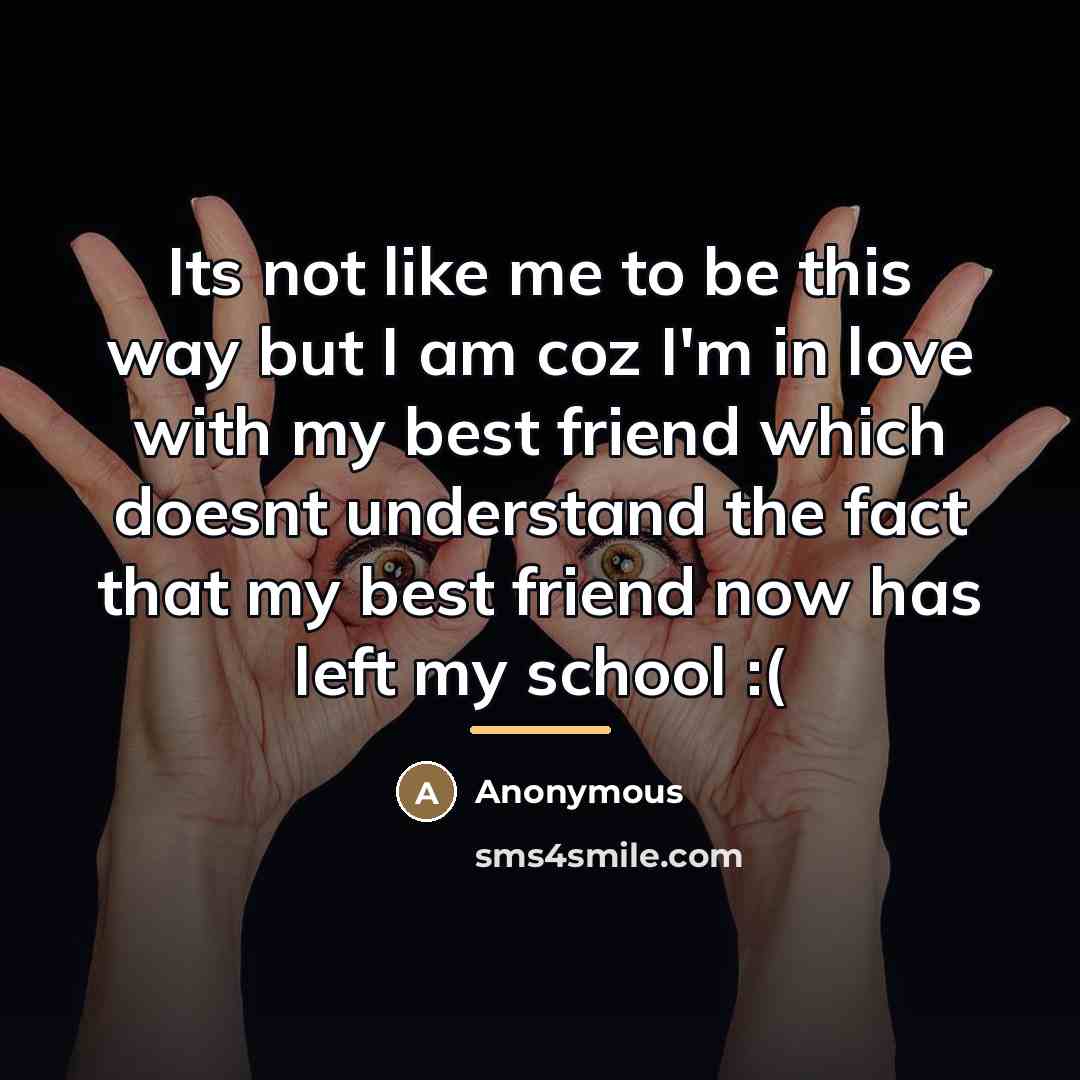 “Its not like me to be this way but I…” quote by Anonymous