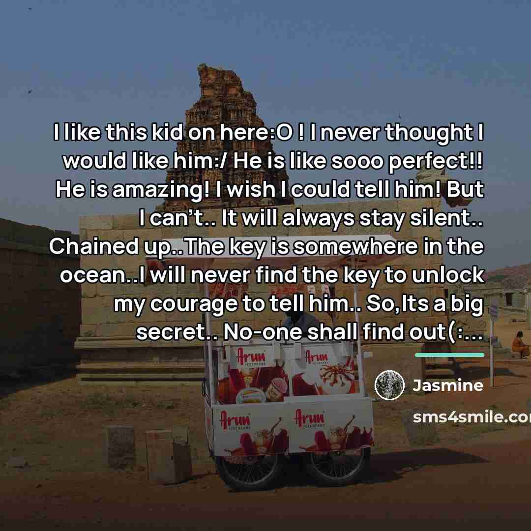 “I like this kid on here:O ! I never thought…” quote by Jasmine
