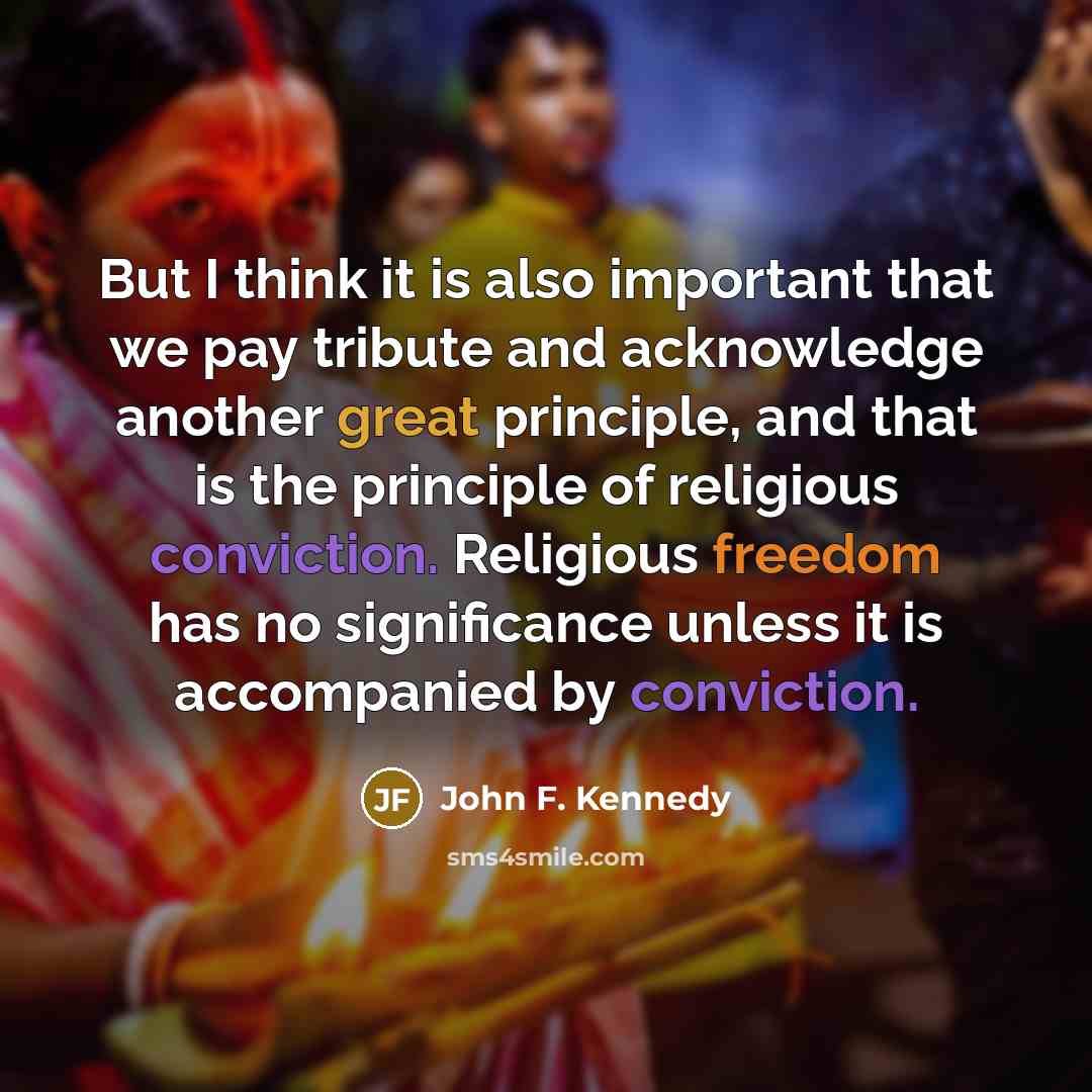 “But I think it is also important that we pay…” quote by John F. Kennedy