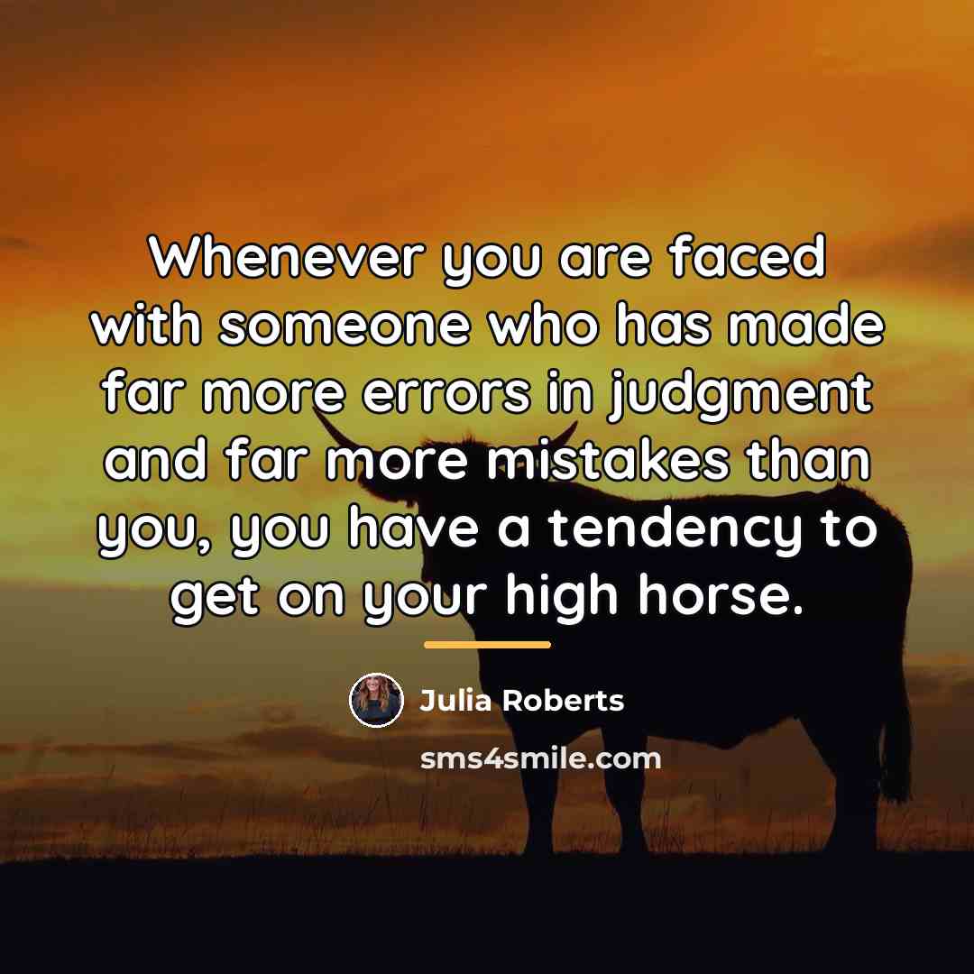“Whenever you are faced with someone who has made far…” quote by Julia Roberts