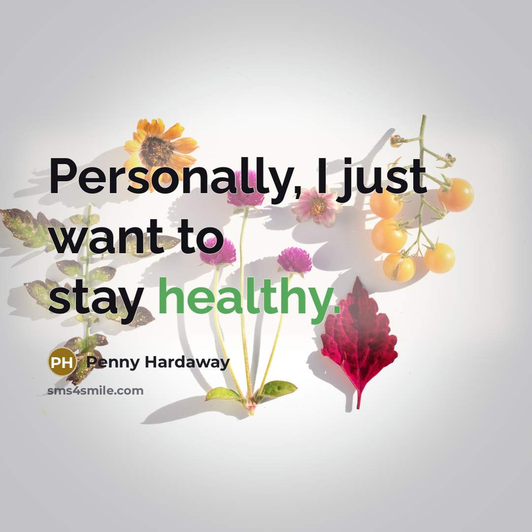 “Personally, I just want to stay healthy.…” quote by Penny Hardaway