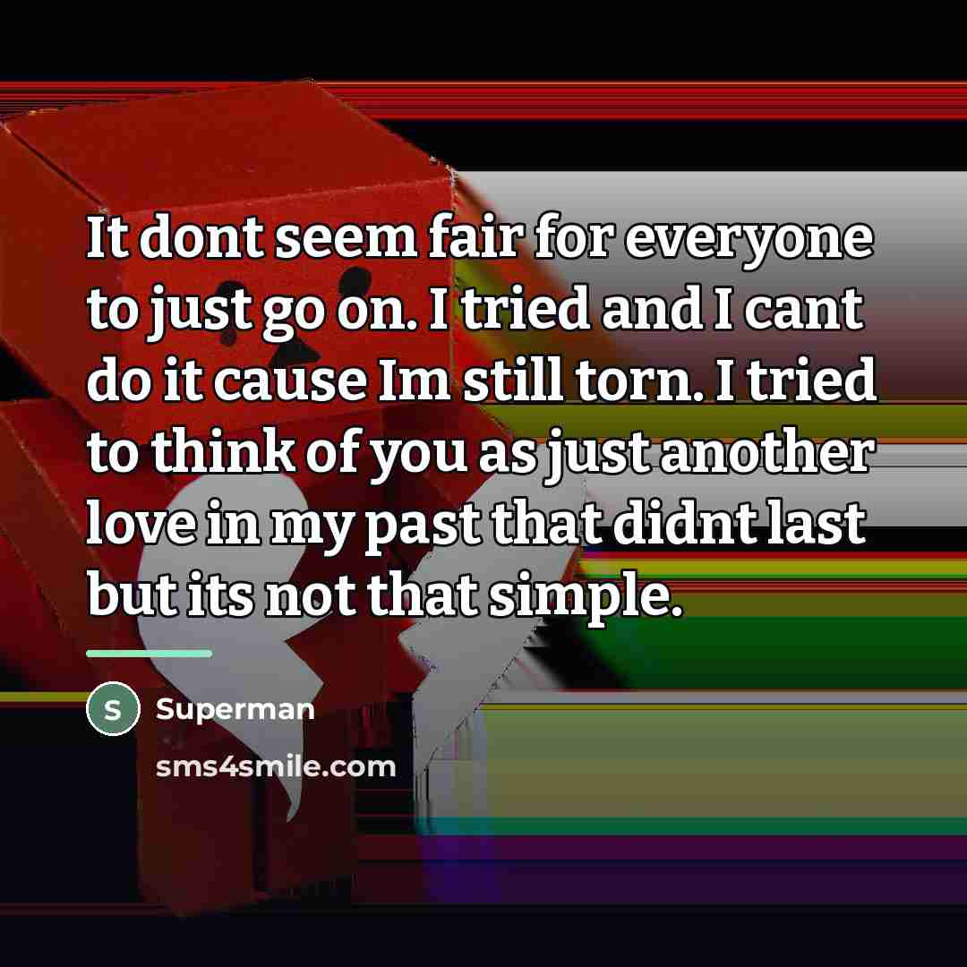 “It dont seem fair for everyone to just go on.…” quote by Superman