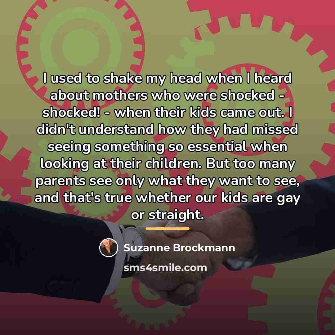 “I used to shake my head when I heard about…” quote by Suzanne Brockmann