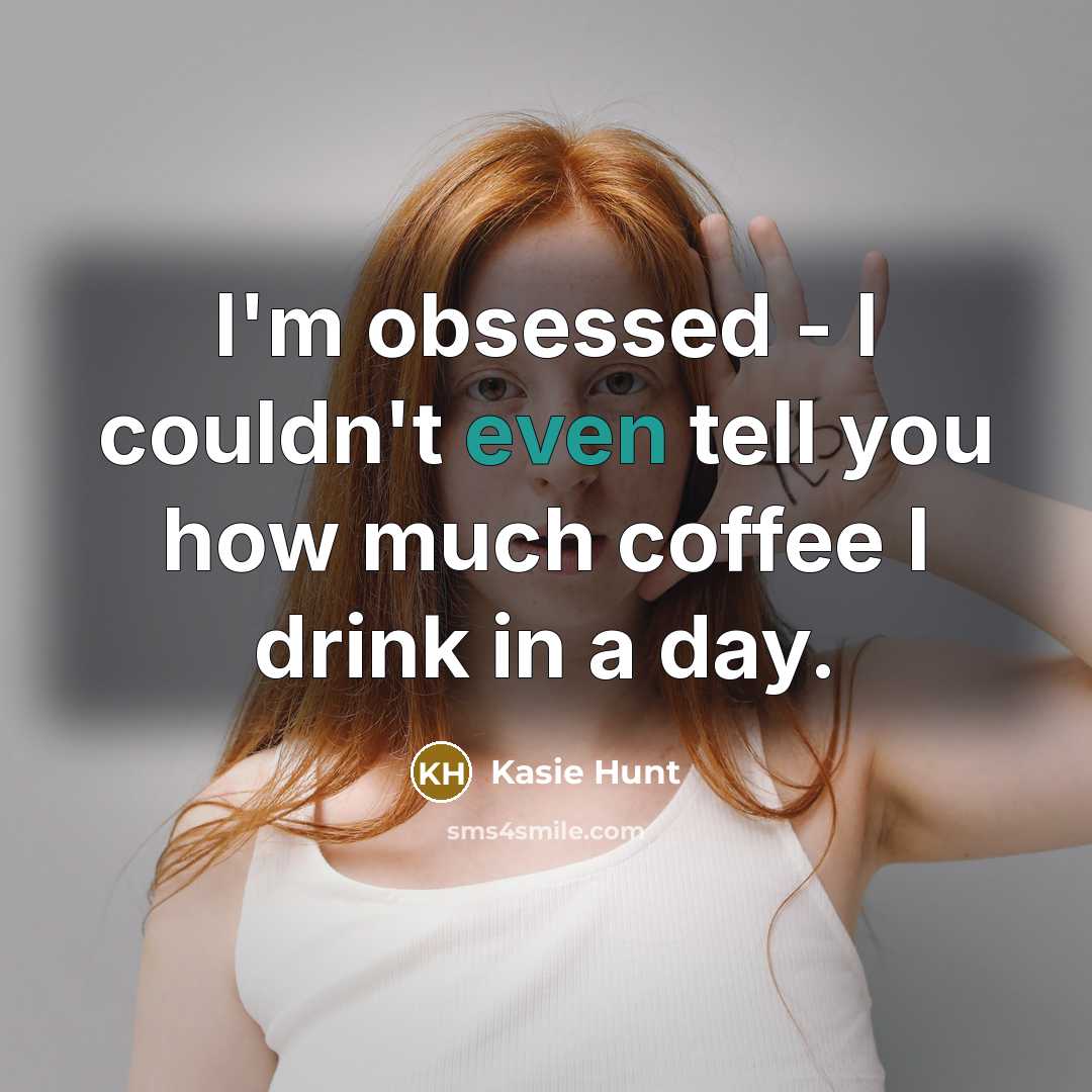 “I'm obsessed - I couldn't even tell you how much…” quote by Kasie Hunt