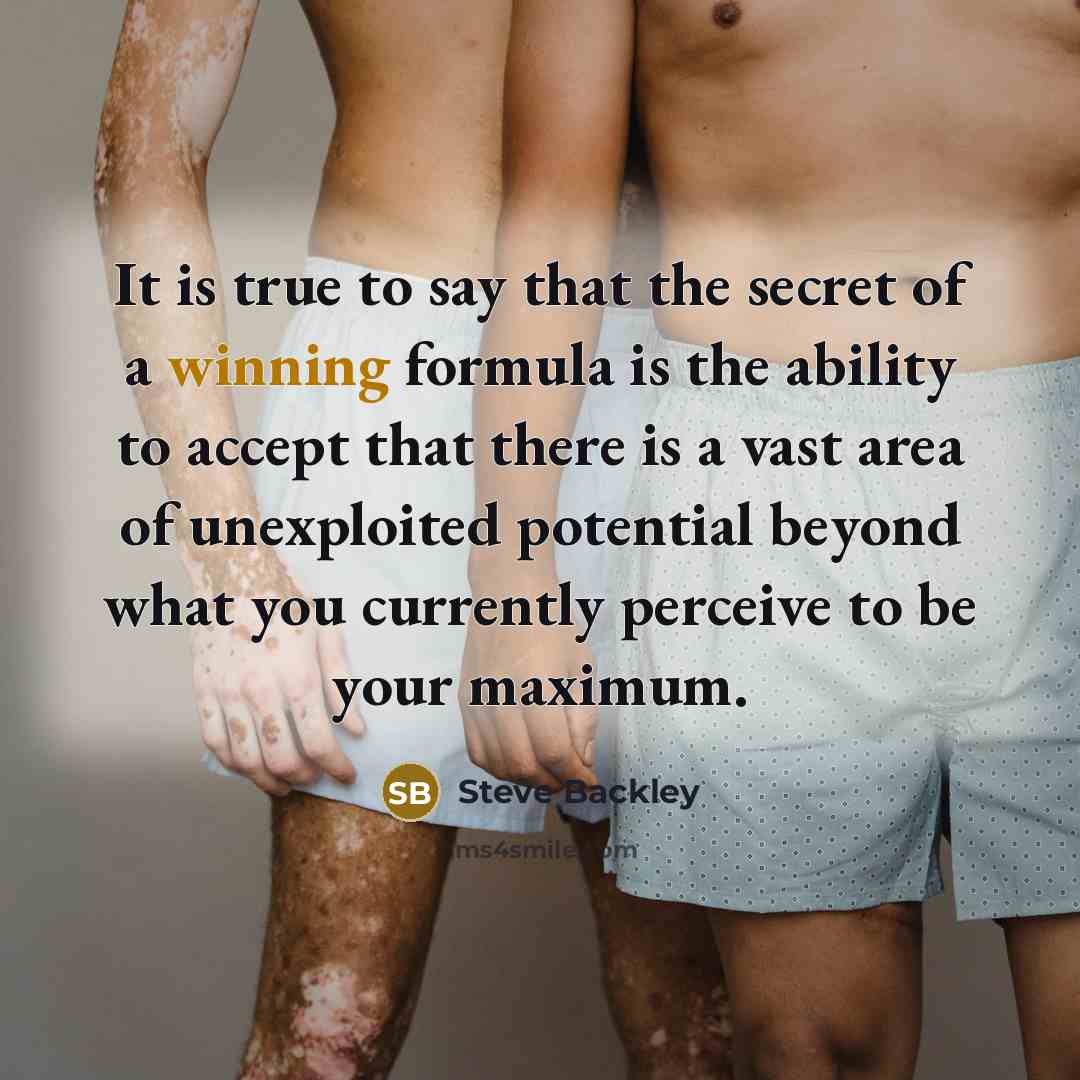 “It is true to say that the secret of a…” quote by Steve Backley