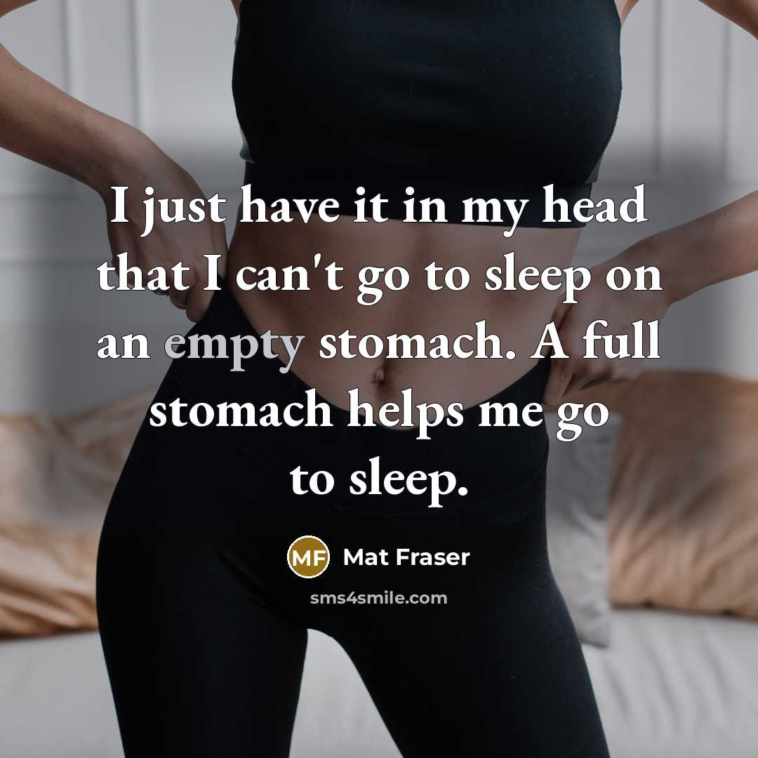 “I just have it in my head that I can't…” quote by Mat Fraser