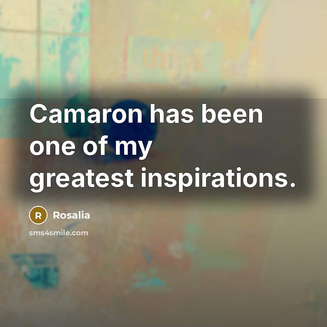 “Camaron has been one of my greatest inspirations.…” quote by Rosalia