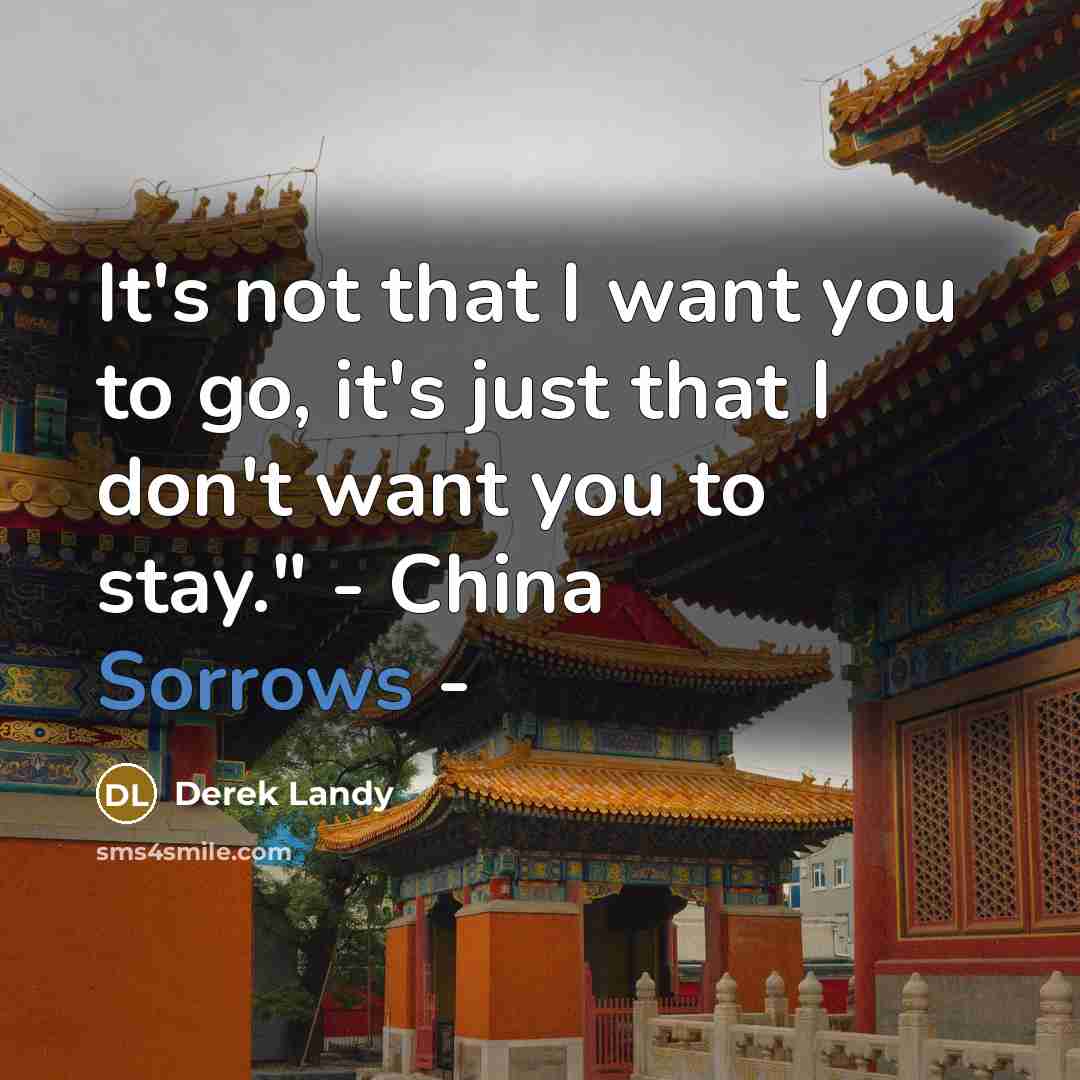 “It's not that I want you to go, it's just…” quote by Derek Landy