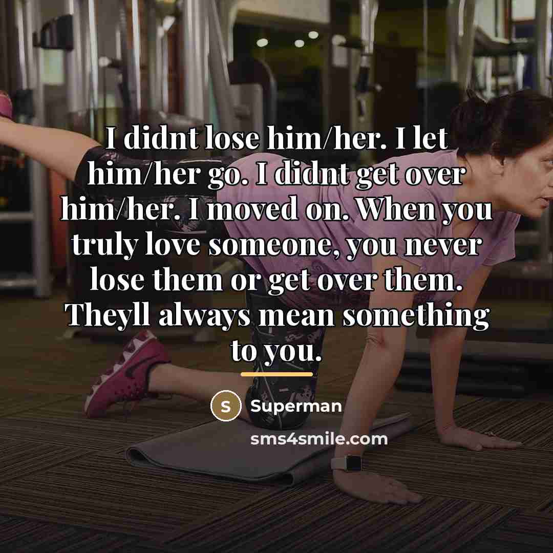 “I didnt lose him/her. I let him/her go. I didnt…” quote by Superman