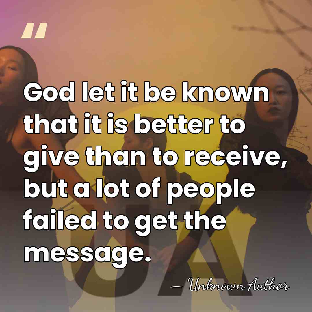 God let it be known that it is better to give than&hellip; - Edmund Wattis Littlefield