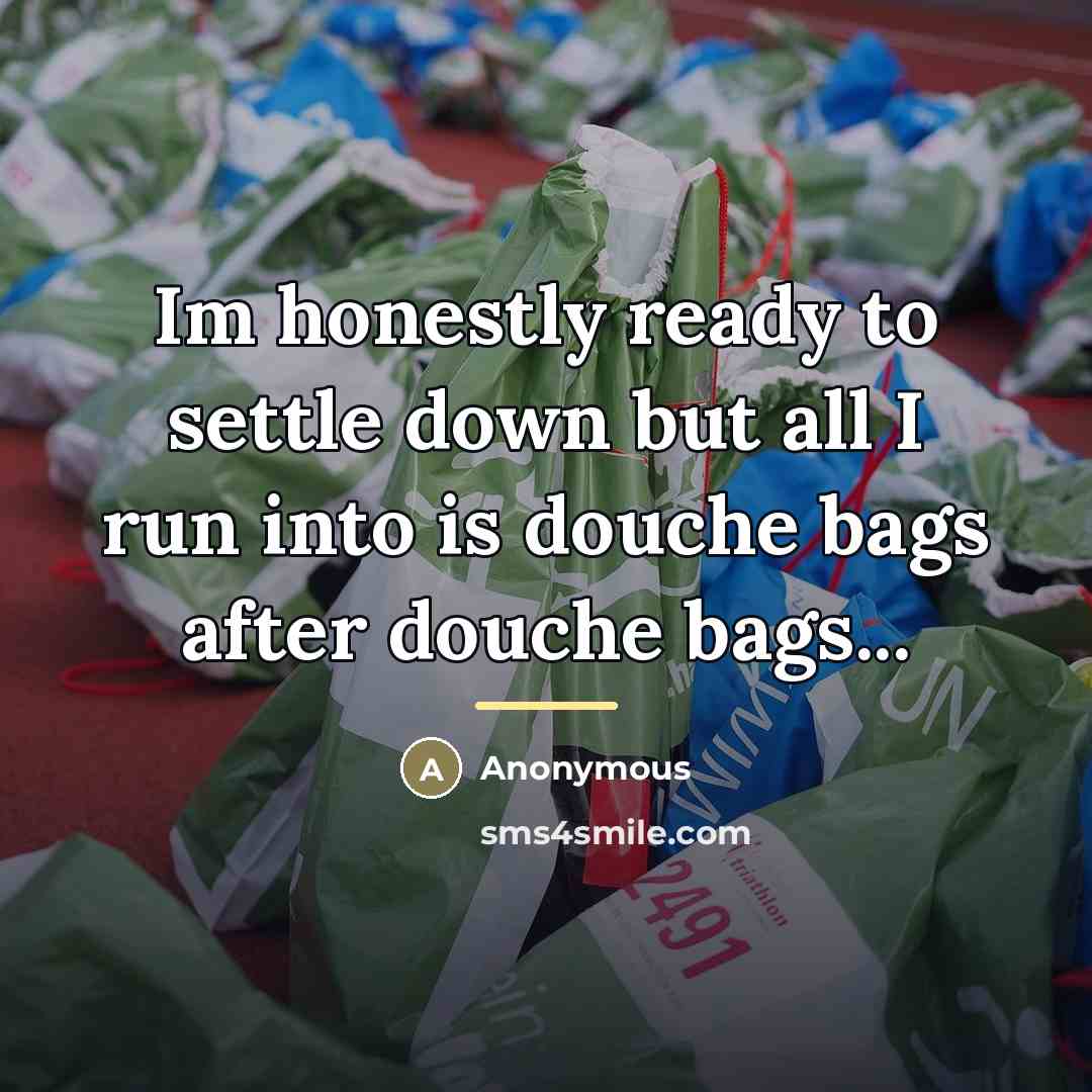 “Im honestly ready to settle down but all I run…” quote by Anonymous