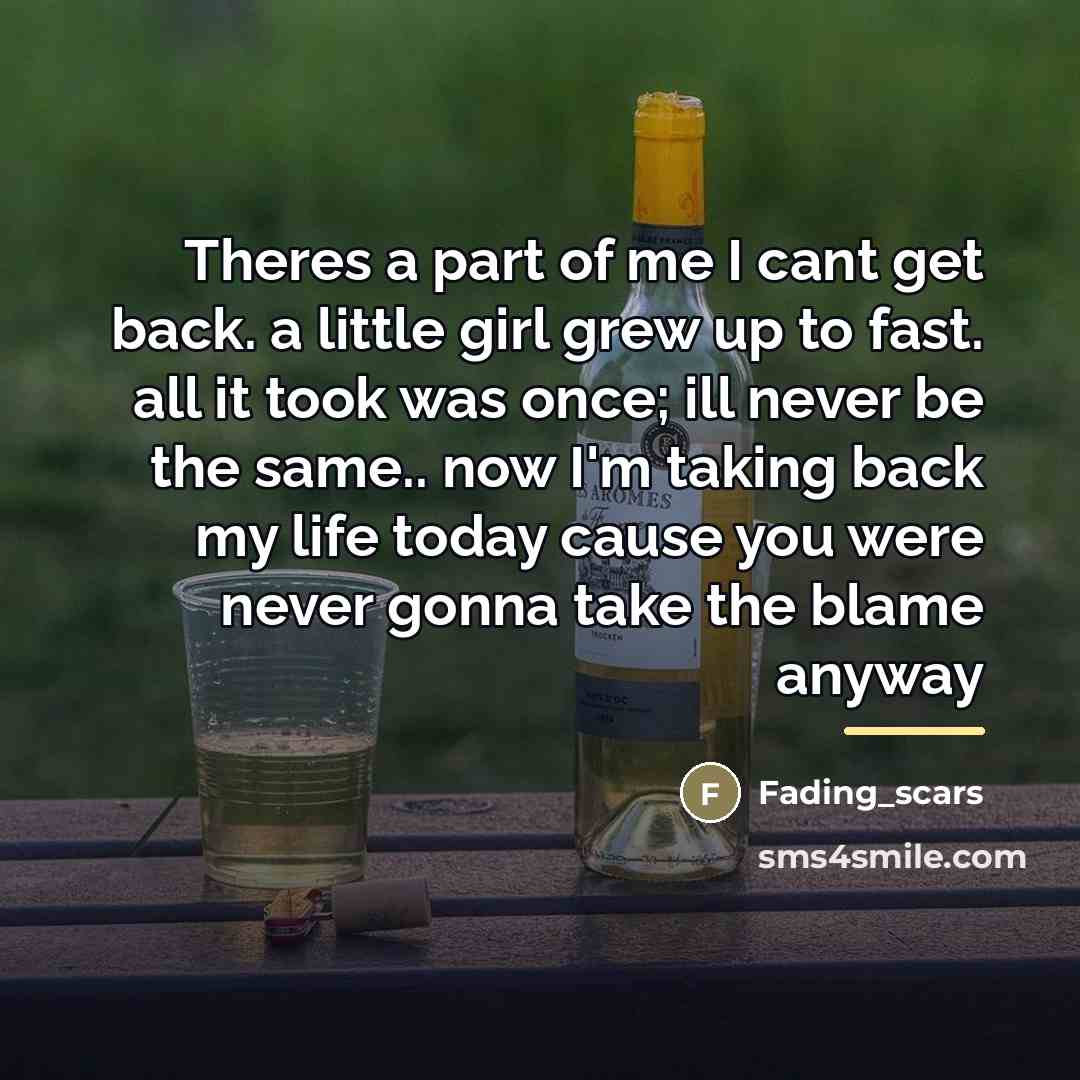 “Theres a part of me I cant get back. a…” quote by Fading_scars