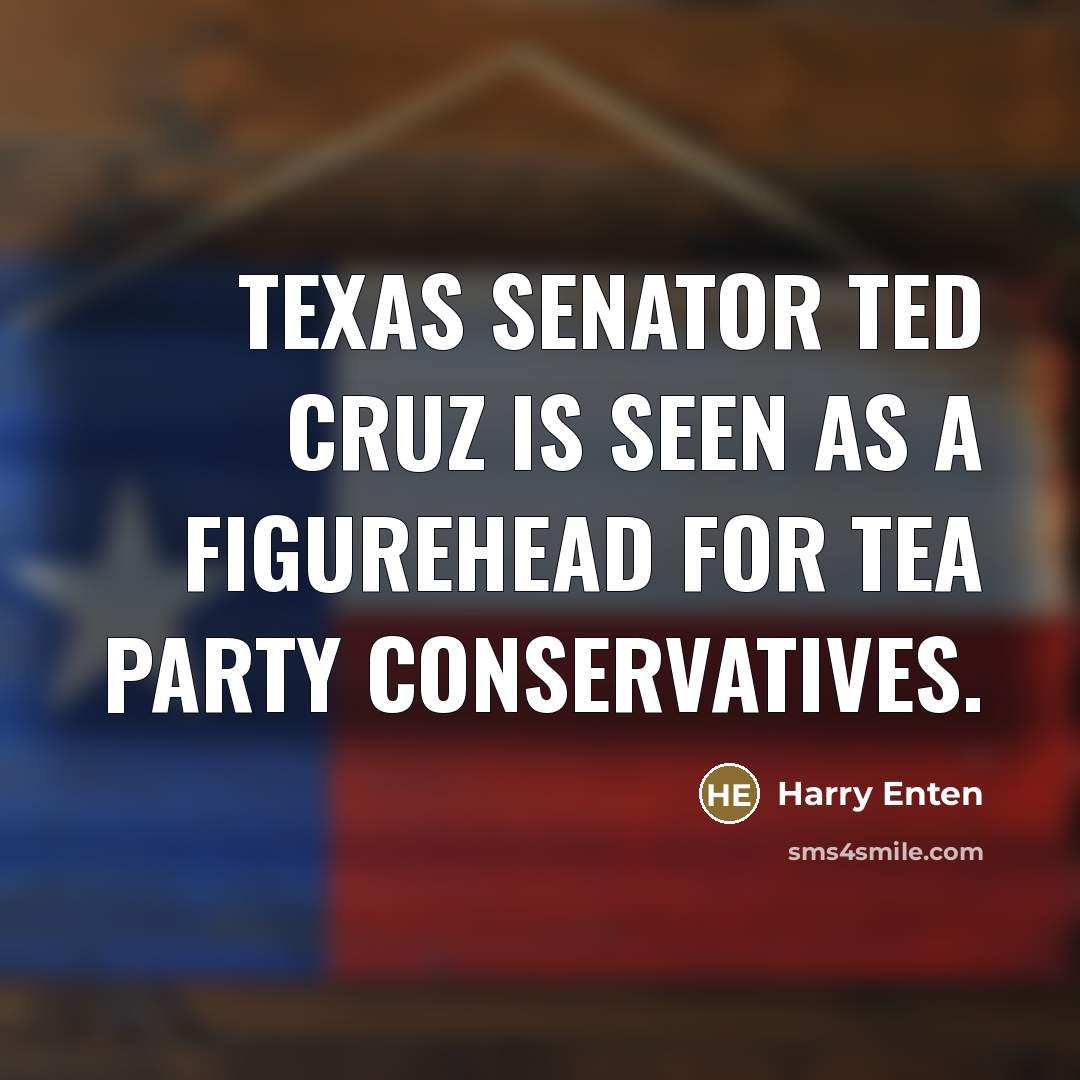 “Texas Senator Ted Cruz is seen as a figurehead for…” quote by Harry Enten